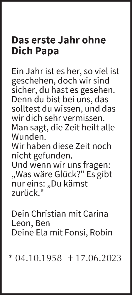 Anzeige von Papa  von MGO