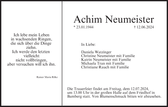 Anzeige von Achim Neumeister von MGO