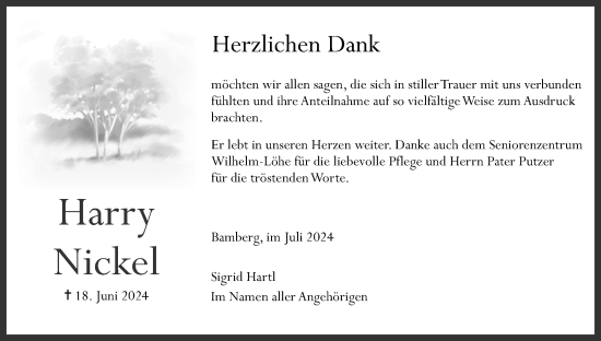 Anzeige von Harry Nickel von MGO