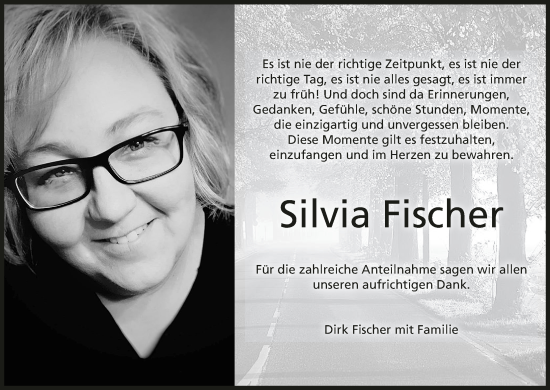 Anzeige von Silvia Fischer von MGO