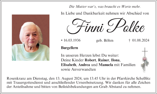 Anzeige von Finniert Rainer Polke von MGO