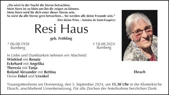 Anzeige von Resi Haus von MGO