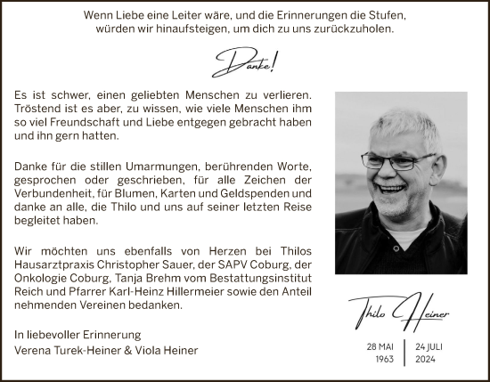 Anzeige von Thilo Heiner von MGO