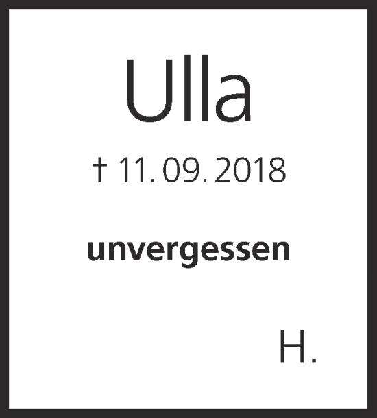 Anzeige von Ulla  von MGO