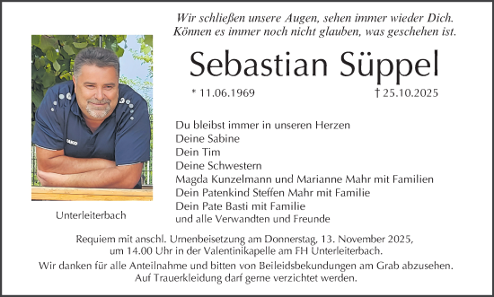 Anzeige von Sebastian Süppel von MGO