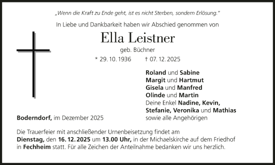 Anzeige von Ella Leistner von MGO
