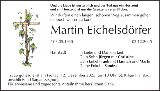 Anzeige von Martin Eichelsdörfer von MGO