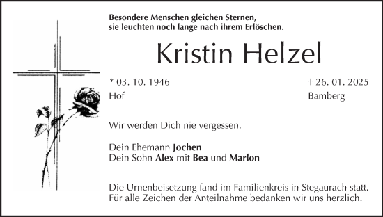Anzeige von Kristin Helzel von MGO