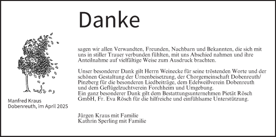 Anzeige von Danke   von MGO