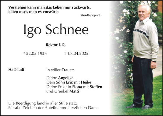 Anzeige von Igo Schnee von MGO