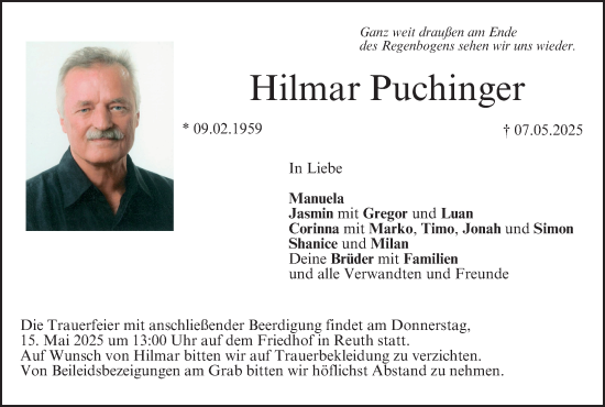 Anzeige von Hilmar Puchinger von MGO