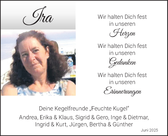 Anzeige von Ira  von MGO