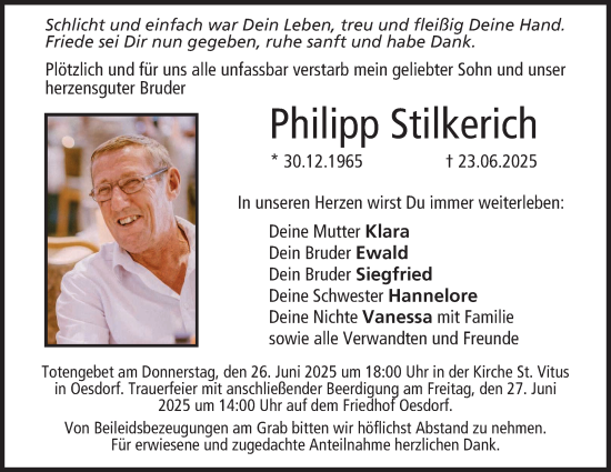 Anzeige von Philipp Stilkerich von MGO