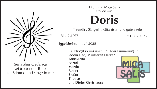 Anzeige von Doris  von MGO