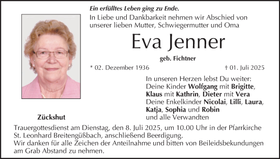Anzeige von Eva Jenner von MGO