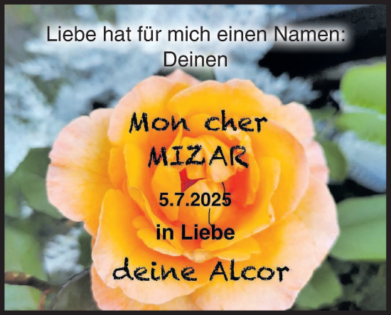 Anzeige von Rainer Lange von MGO