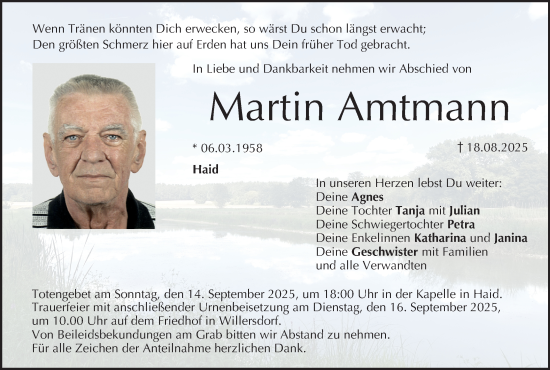 Anzeige von Martin Amtmann von MGO