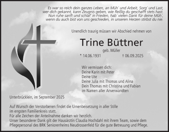 Anzeige von Trine Büttner von MGO