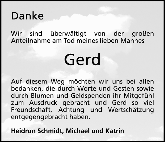 Anzeige von Gerd  von MGO