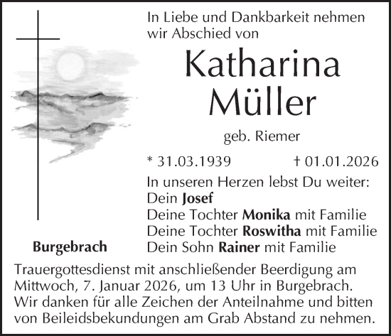 Anzeige von Katharina Müller von MGO