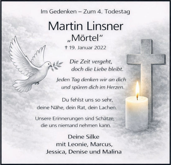 Anzeige von Martin  Linsner von MGO