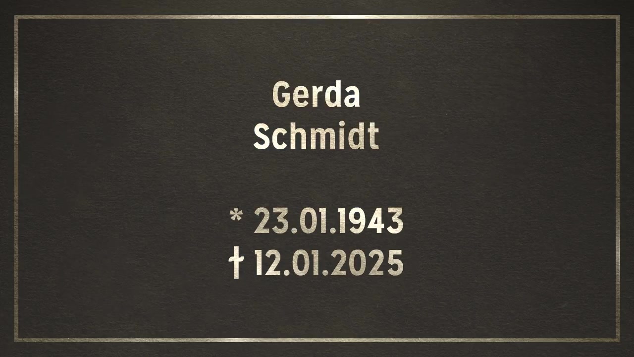 Video zur Traueranzeige 1