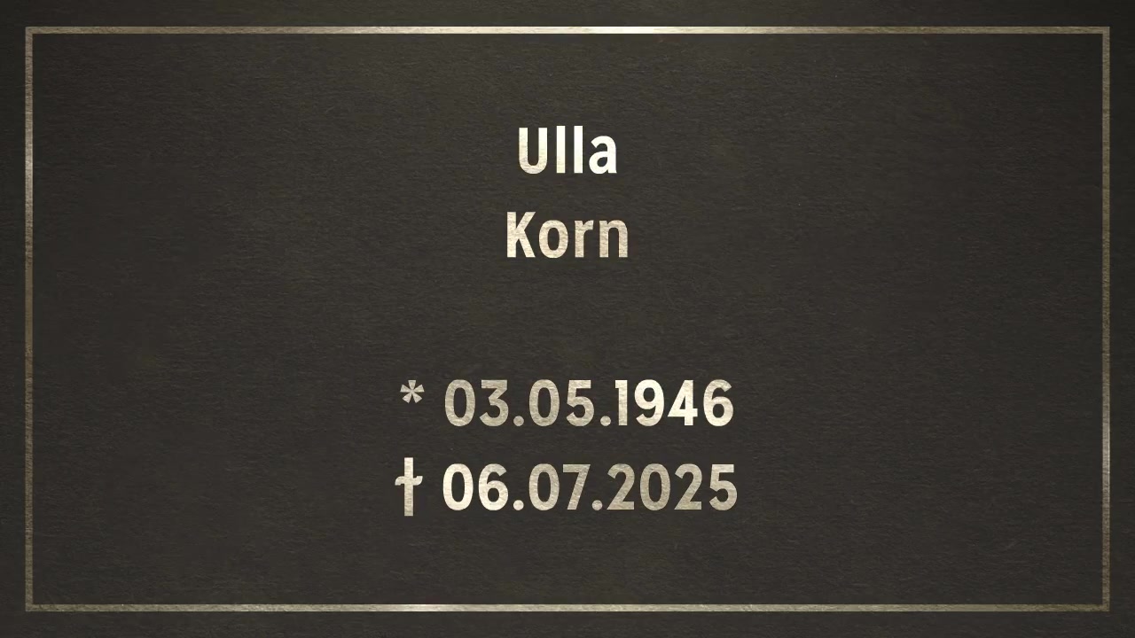 Video zum Jahresgedenken 2