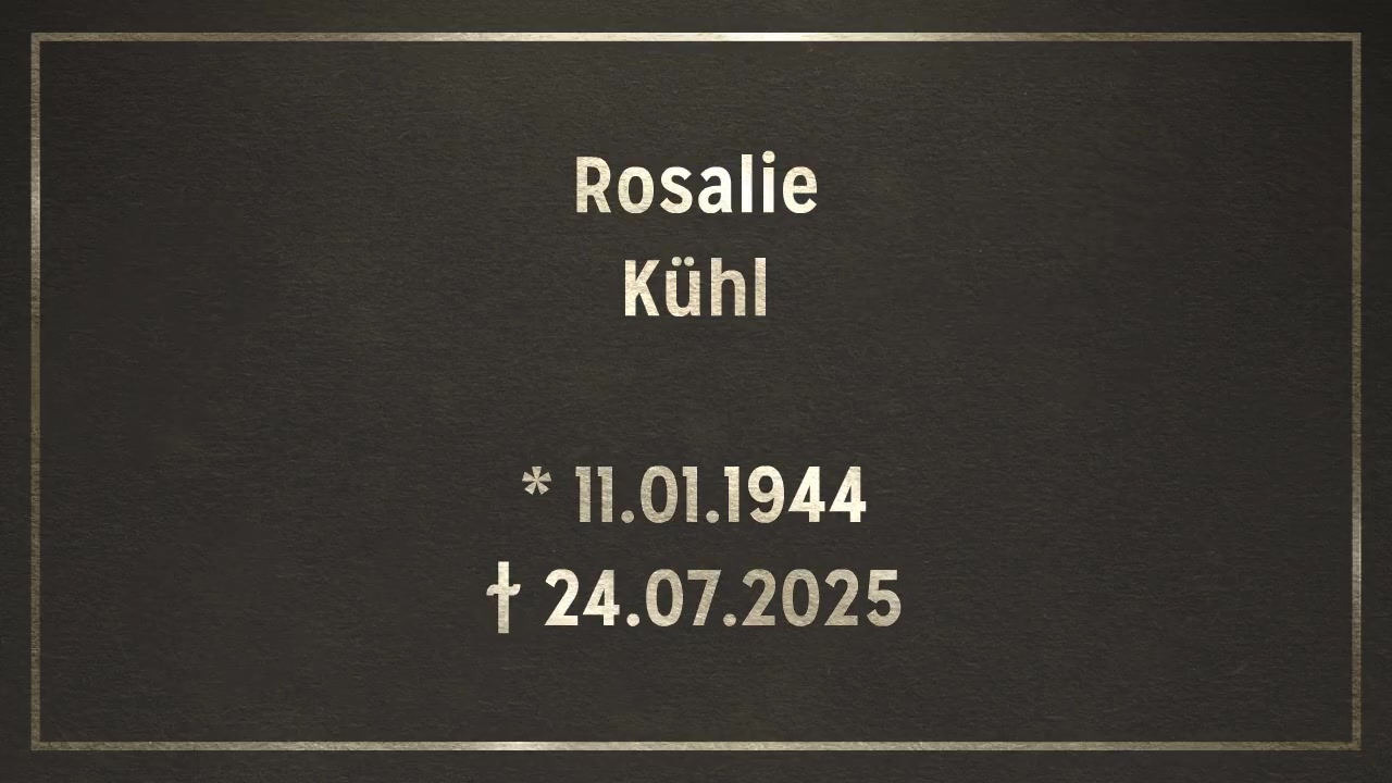 Video zum Jahresgedenken 2