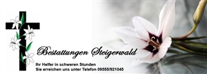 Logo Steigerwald Bestattungsunternehmen