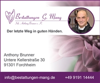 Logo Bestattungen G. Mang